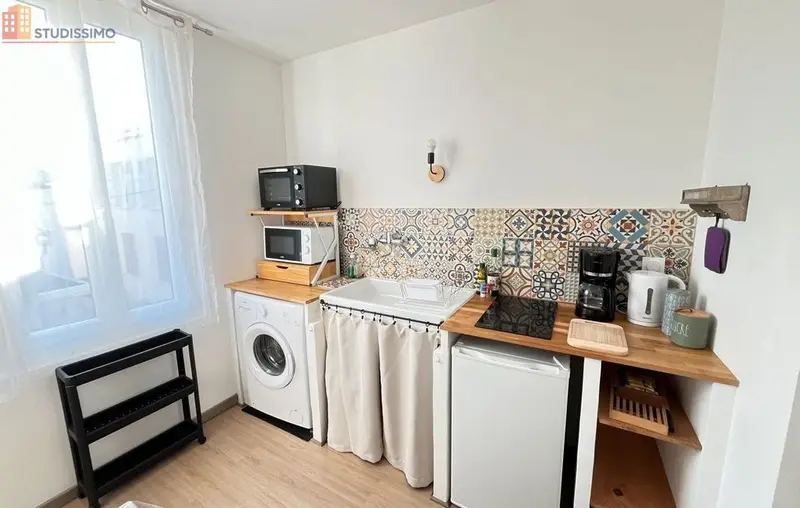 Studio meublé 22m² Avignon centre - Tout compris, adapté étudiant - Photo 5