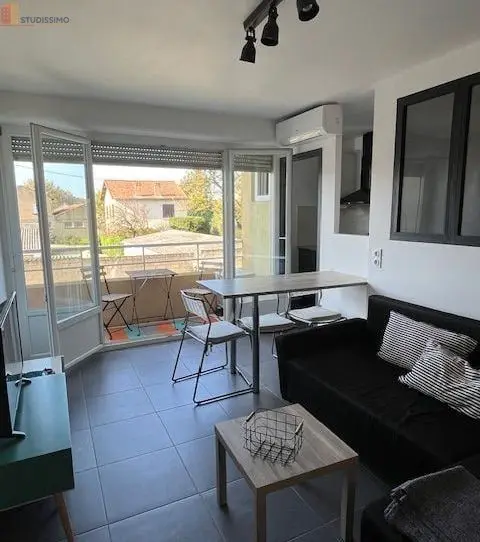 Studio meublé 28m² Avignon - Balcon, lumineux - Photo 4