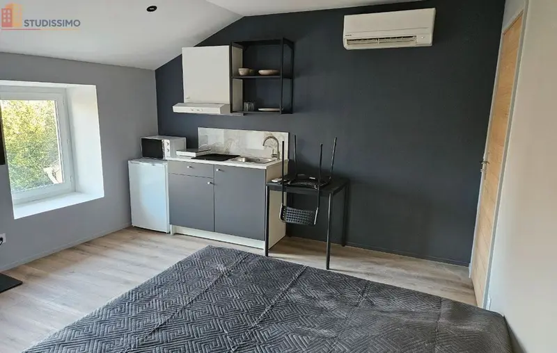 Studio meublé 22m² Bollène - Central, calme - Photo 3