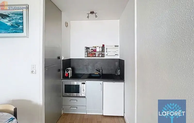 Studio meublé 26m² Saint-Jean-de-Monts - Meublé, 6e étage - Photo 3
