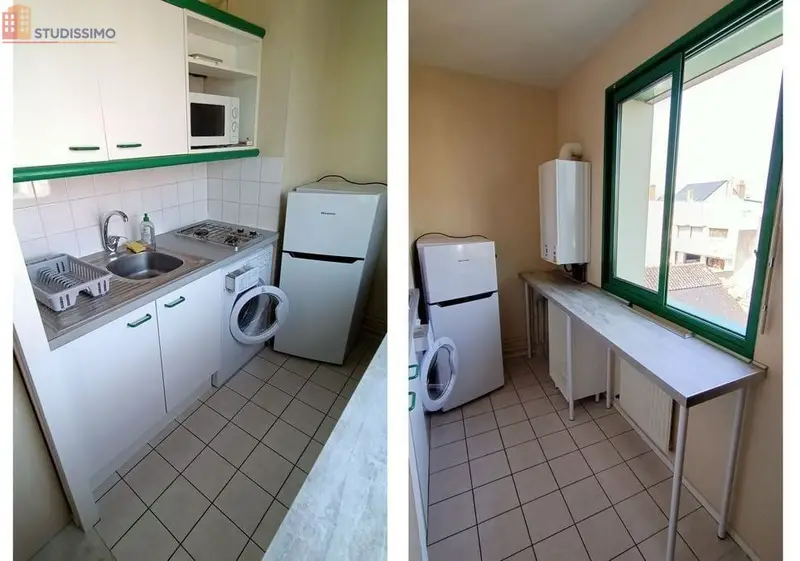 Studio meublé 25m² La Roche-sur-Yon - Centre-ville, lumineux - Photo 2