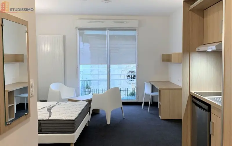 Studio meublé 19m² La Roche-sur-Yon - Meublé, charges comprises - Photo 4