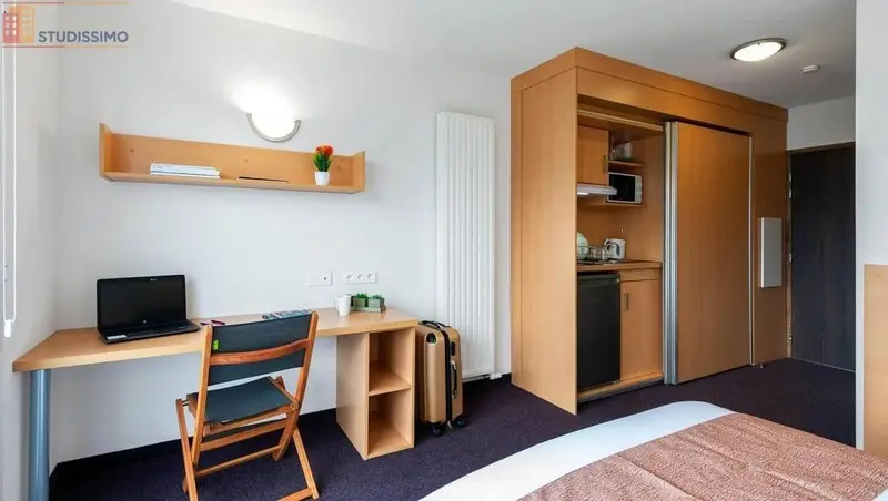 Studio meublé 23m² La Roche-sur-Yon - Résidence récente, meublé - Photo 4