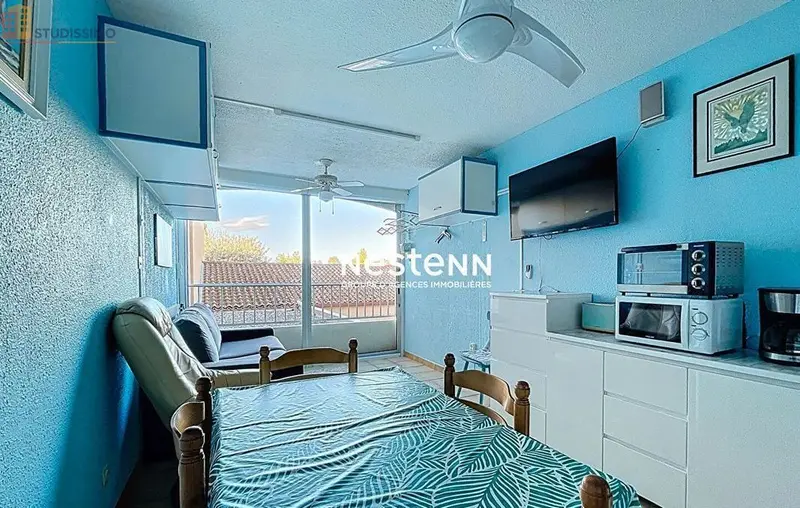 Studio 22m² Argelès-sur-Mer - 1er étage - Photo 6