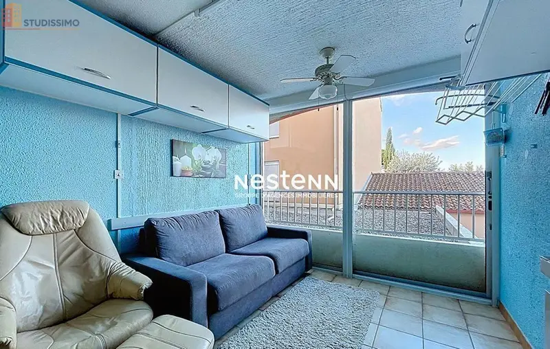 Studio 22m² Argelès-sur-Mer - 1er étage - Photo 4