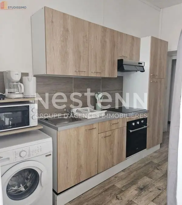 Studio meublé 24m² Fontenay-le-Comte - Étage élevé, lumineux - Photo 2