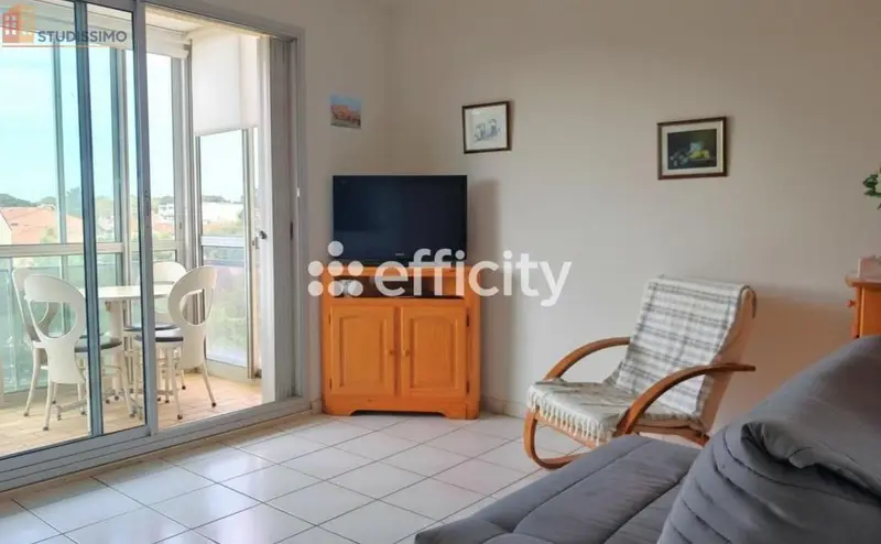 Studio 22m² Argelès-sur-Mer - Étage élevé, DPE C - Photo 8