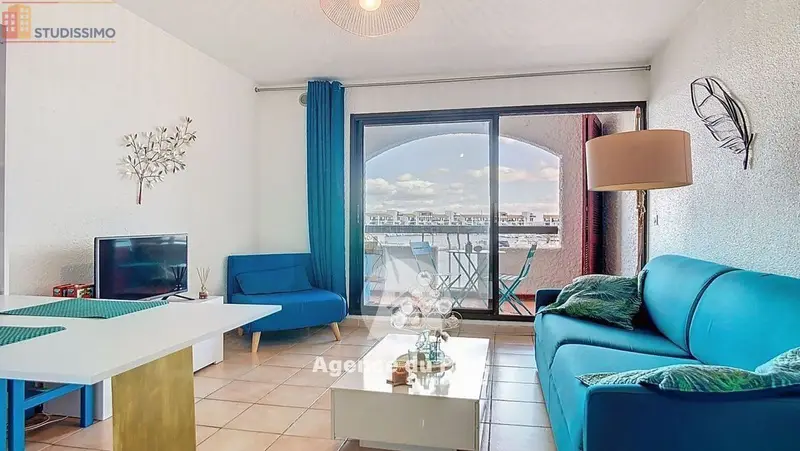 Studio 23m² Le Barcarès - 1er étage - Photo 6