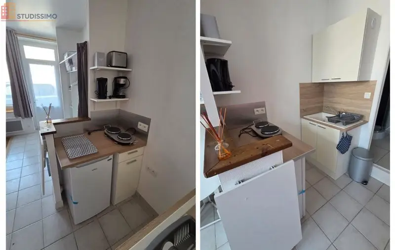 Studio meublé 20m² La Roche-sur-Yon - Meublé, DPE D - Photo 5