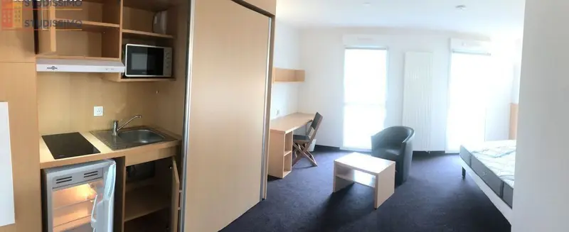 Studio meublé 27m² La Roche-sur-Yon - Neuf, charges comprises - Photo 11