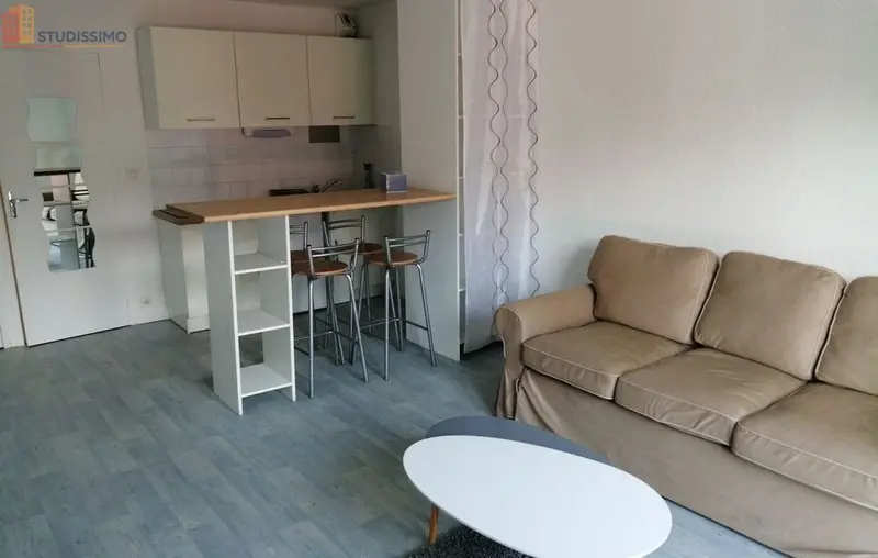Studio meublé 30m² La Roche-sur-Yon - Meublé, DPE D - Photo 1