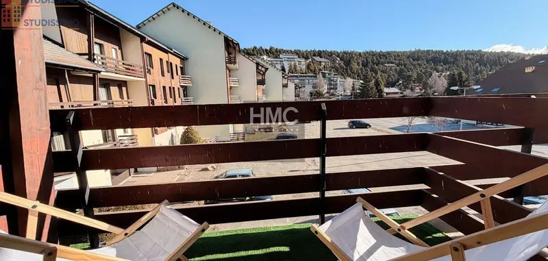 Studio 21m² Bolquère - Entièrement rénové, balcon - Photo 3