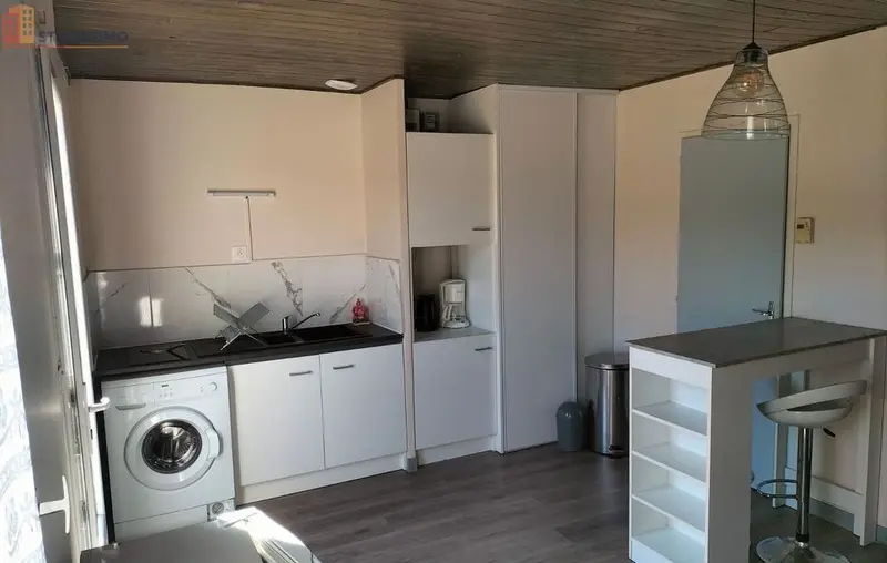 Studio meublé 28m² Mervent - Rénové, exposition sud - Photo 6
