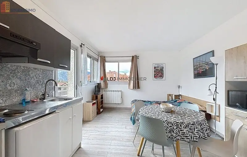 Studio 23m² Vernet-les-Bains - Vue dégagée, dernier étage - Photo 4