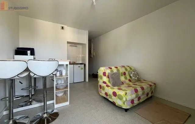 Studio meublé 21m² Poitiers - Meublé, DPE C - Photo 2
