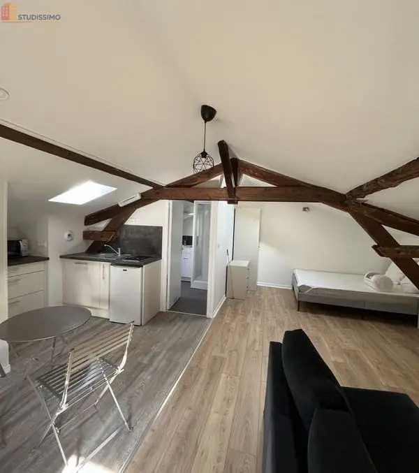 Studio meublé 20m² Poitiers - Meublé, 2e étage - Photo 2
