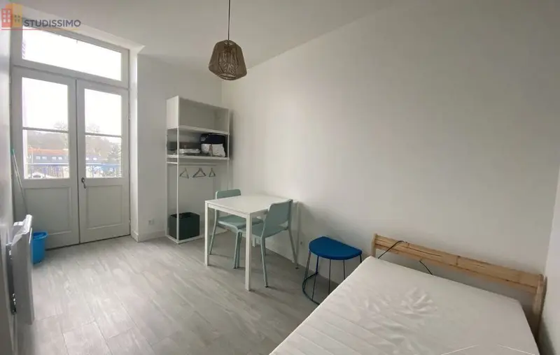 Studio meublé 17m² Poitiers - Meublé, DPE C - Photo 1