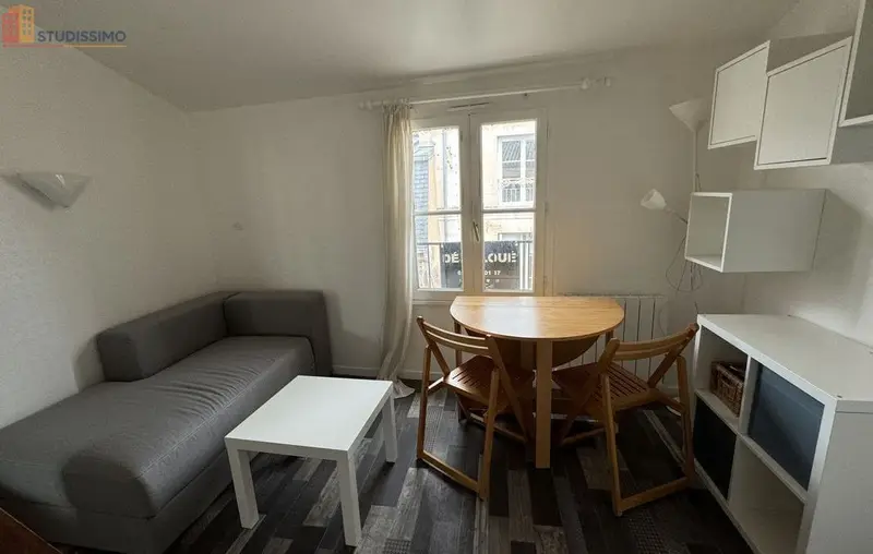 Studio meublé 13m² Poitiers - Meublé, 3e étage - Photo 1