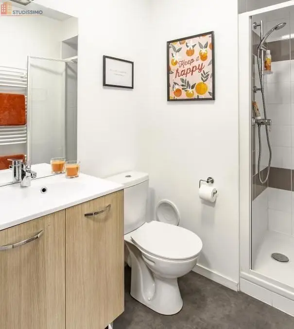 Studio meublé 18m² Poitiers 86000 - Meublé, DPE C - Photo 2
