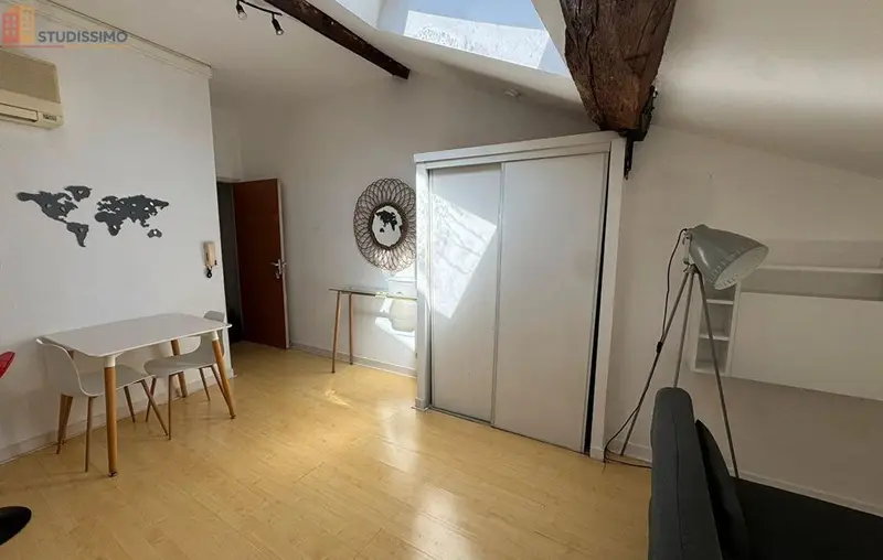 Studio meublé 21m² Poitiers - Lumineux, dernier étage - Photo 2