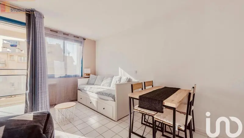 Studio 22m² Canet-en-Roussillon - Étage élevé, DPE C - Photo 11