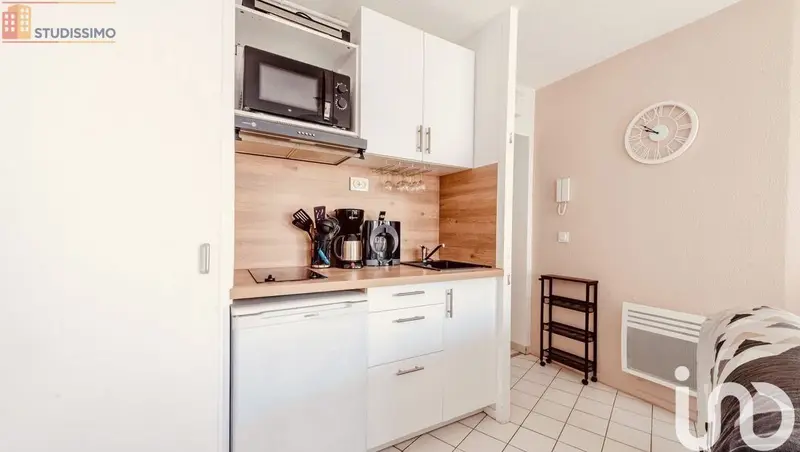 Studio 22m² Canet-en-Roussillon - Étage élevé, DPE C - Photo 8