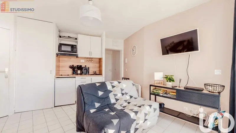 Studio 22m² Canet-en-Roussillon - Étage élevé, DPE C - Photo 3