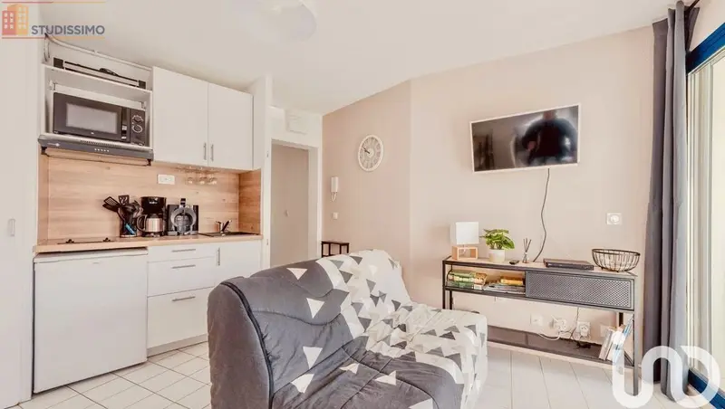 Studio 22m² Canet-en-Roussillon - Étage élevé, DPE C - Photo 4