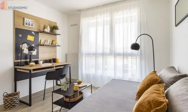 Studio meublé 18m² Poitiers - Meublé, DPE C - Photo 5