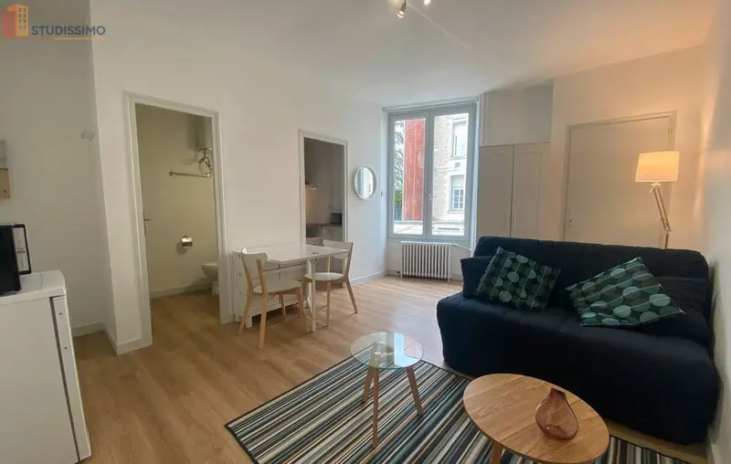 Studio 16m² Poitiers centre-ville - Meublé, vue dégagée - Photo 8