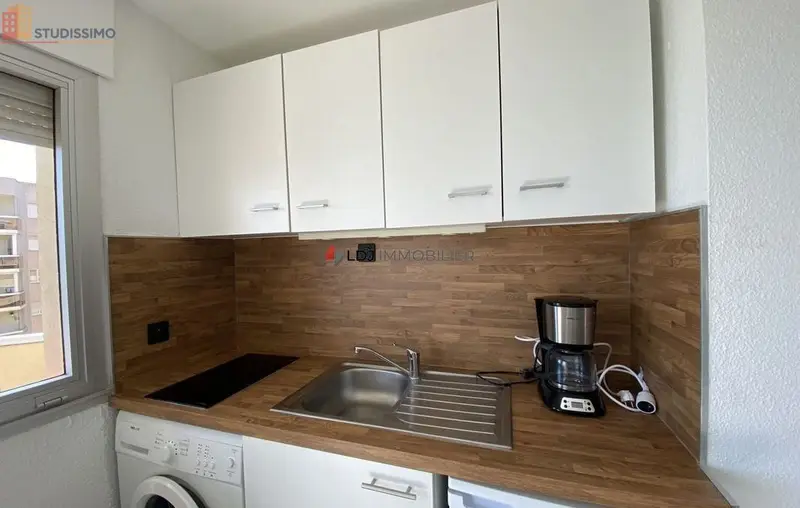 Studio 23m² Canet-en-Roussillon - 5e étage, lumineux - Photo 4