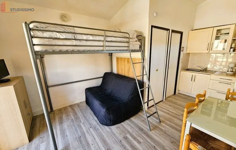 Studio 17m² Le Barcarès - Le calme, lumineux - Photo 1