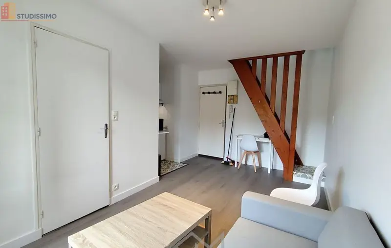Studio meublé 16m² Poitiers - Duplex, lumineux - Photo 23