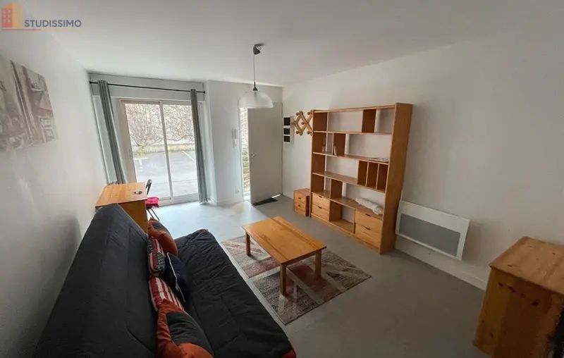 Studio meublé 24m² Poitiers - Meublé, DPE D - Photo 3