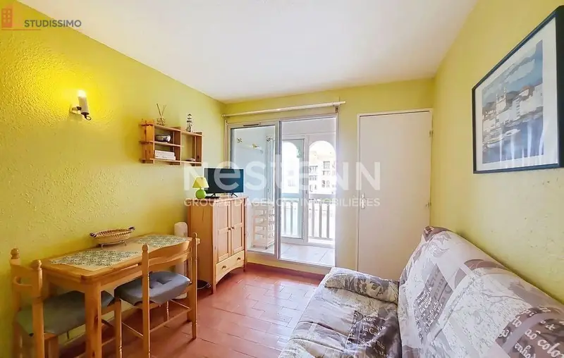 Studio 17m² Le Barcarès - 2e étage, lumineux - Photo 5