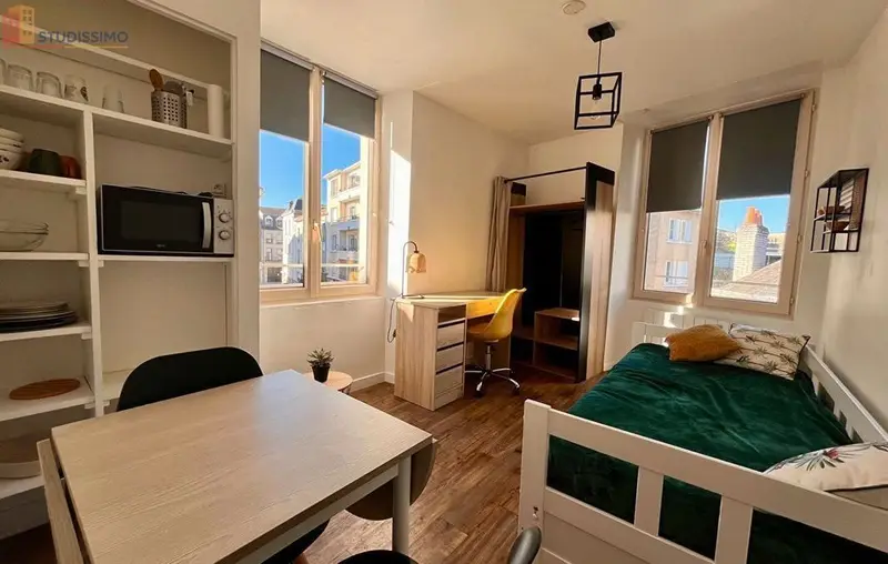 Studio meublé 15m² Poitiers - Meublé, 2e étage - Photo 4