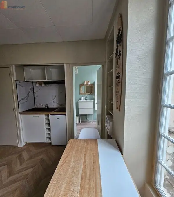Studio meublé 21m² Poitiers centre - Meublé, lumineux - Photo 4