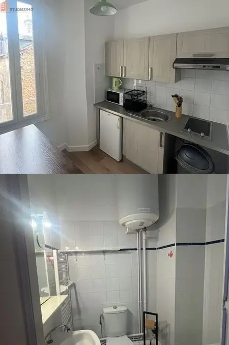 Studio meublé 28m² Poitiers centre - Hyper centre, meublé - Photo 2