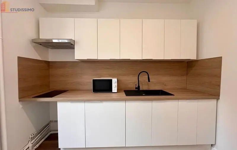 Studio meublé 28m² Poitiers - Meublé, DPE D - Photo 6