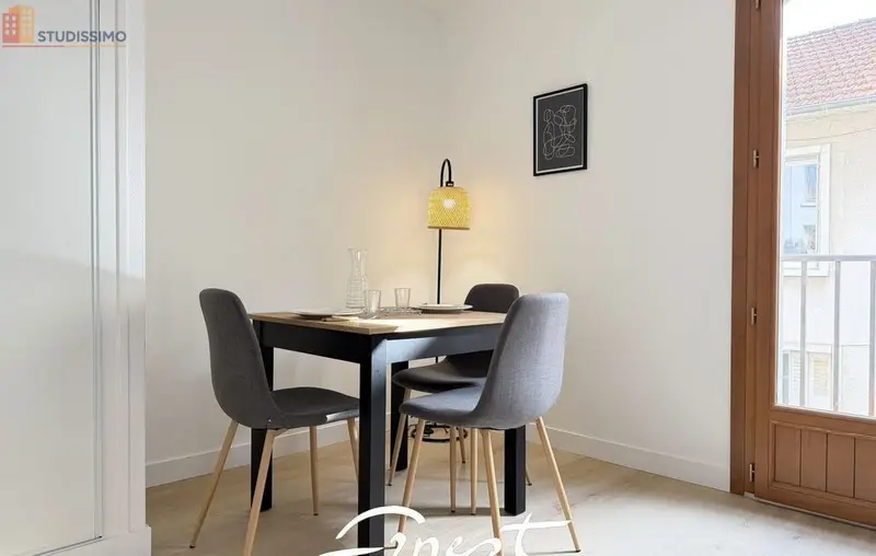 Studio meublé 24m² Poitiers - Meublé, 1er étage - Photo 3