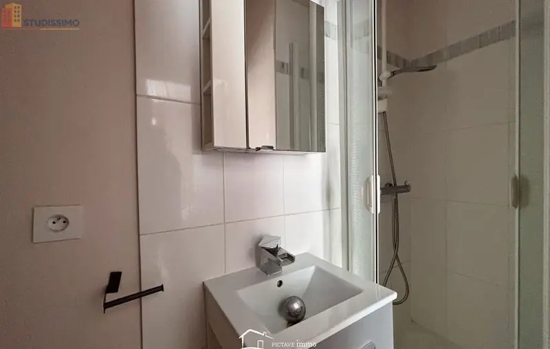 Studio meublé 13m² Poitiers - Meublé, lumineux - Photo 7