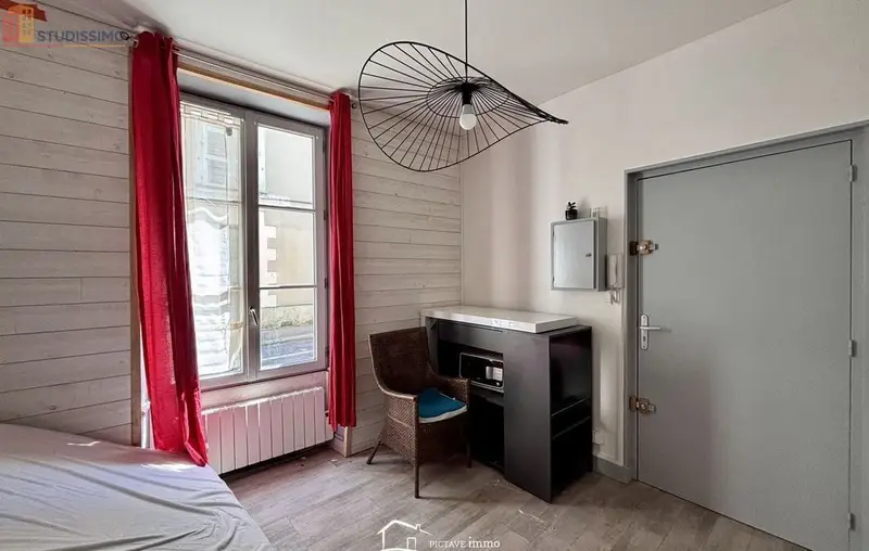Studio meublé 13m² Poitiers - Meublé, lumineux - Photo 1
