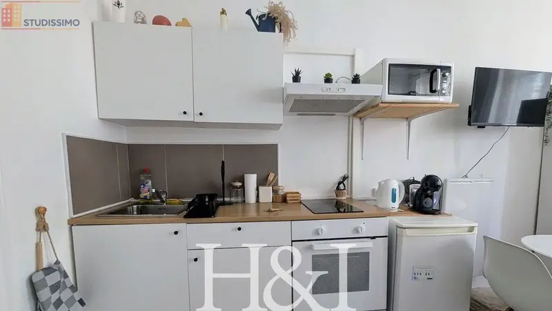 Studio meublé 25m² Poitiers - Meublé, DPE D - Photo 10