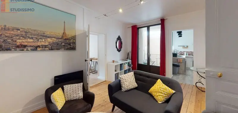 Studio meublé 12m² Poitiers - Meublé, 2ᵉ étage - Photo 17