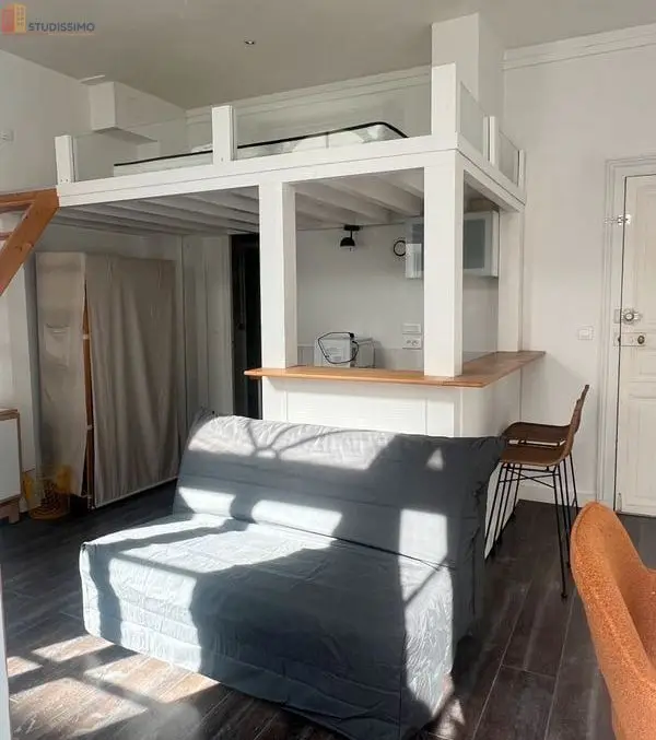 Studio 24m² Poitiers centre - Meublé, balcon - Photo 2