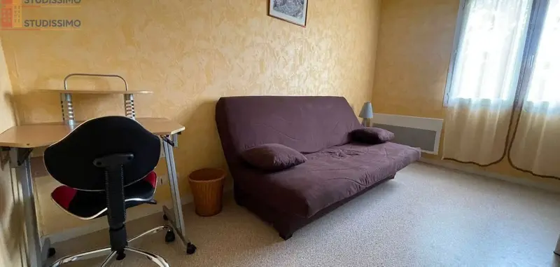 Studio meublé 23m² Mignaloux-Beauvoir - Meublé, DPE D - Photo 17