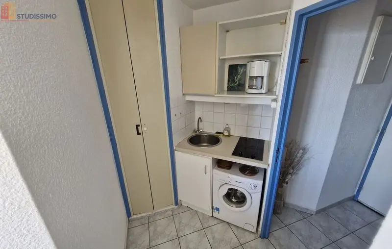 Studio 19m² Le Barcarès - Dernier étage, lumineux - Photo 5