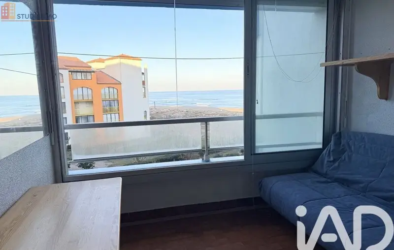 Studio 27m² Le Barcarès - Étage élevé, vue mer potentielle - Photo 3