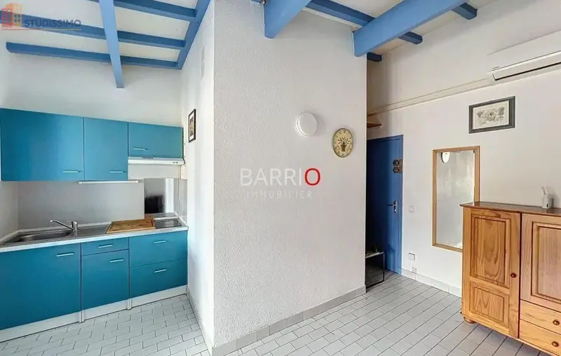 Studio 29m² Argelès-sur-Mer - 1 pièce, DPE D - Photo 6