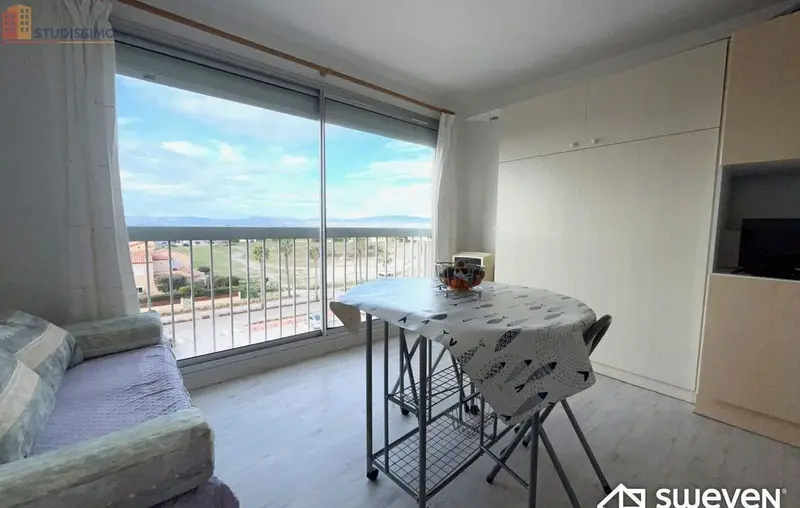Studio 20m² Le Barcarès - Dernier étage, lumineux - Photo 2